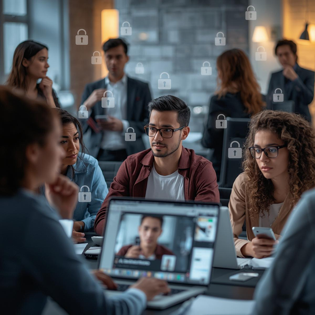 HR team working